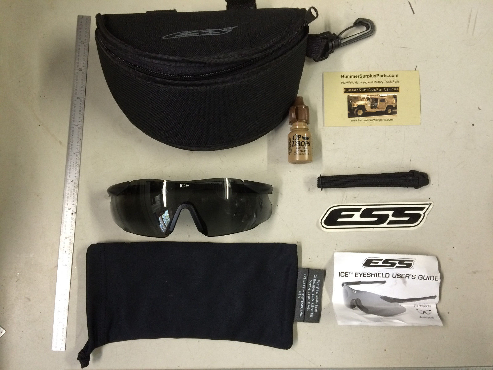 Oakley Ess Ice Glasses Ballistic Safety Sunglasses